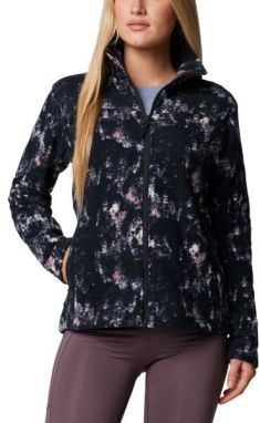 Columbia FAST TREK PRINTED JACKET Dámska bunda, čierna, veľkosť