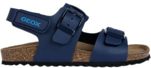 Geox J GHITA Chlapčenské sandále, tmavo modrá, veľkosť