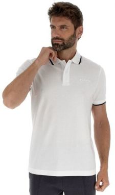 Lotto POLO SANREMO Pánske polo tričko, biela, veľkosť