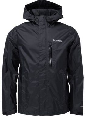 Columbia POURING ADVENTURE III JACKET Pánska outdoorová bunda, čierna, veľkosť
