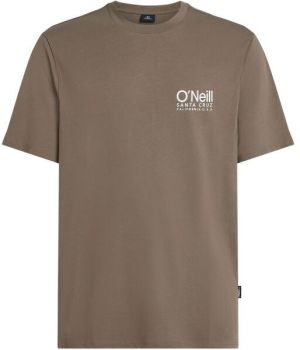 O'Neill ORIGINAL CALI LOGO Pánske tričko, hnedá, veľkosť