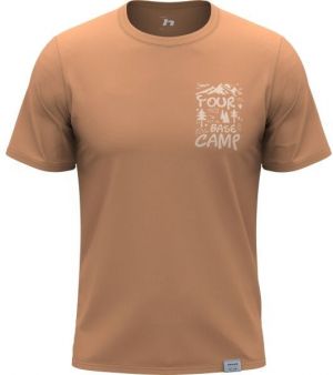 Hannah GREG Pánske tričko, hnedá, veľkosť XXXL