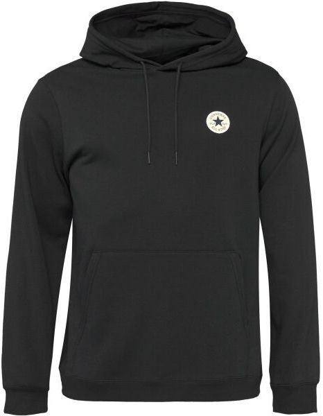 Converse STANDARD FIT CORE CHUCK PATCH Dámska mikina, čierna, veľkosť