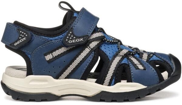 Geox J BOREALIS Chlapčenské sandále, tmavo modrá, veľkosť