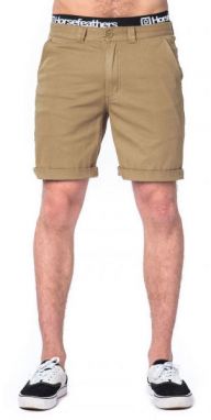 Horsefeathers MACKS SHORTS Pánske šortky, béžová, veľkosť