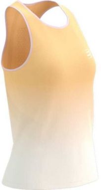 Compressport PERFORMANCE SINGLET W Dámske bežecké tielko, oranžová, veľkosť