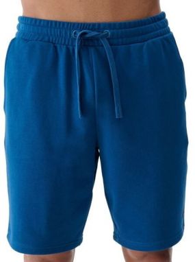 4F SHORTS CAS Pánske teplákové šortky, modrá, veľkosť