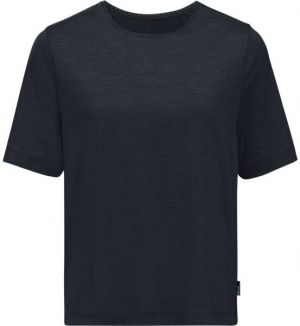 Jack Wolfskin TRAVEL T W Dámske tričko, tmavo modrá, veľkosť