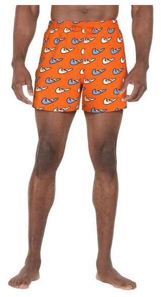 Nike SPLIT 5 Pánske plavecké šortky, oranžová, veľkosť