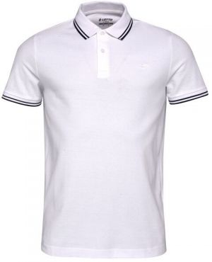 Lotto POLO CLASSICA PQ Pánske polo tričko, biela, veľkosť