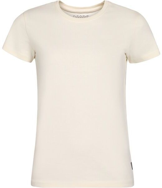 NAX DOLLA Dámske tričko, béžová, veľkosť