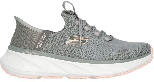 Skechers EDGERIDE - IMPRESSION Dámska vychádzková obuv, sivá, veľkosť