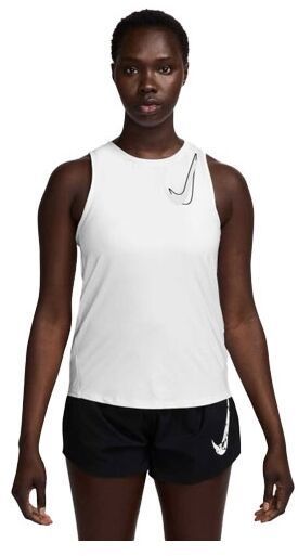 Nike ONE SWOOSH Dámske tielko, biela, veľkosť