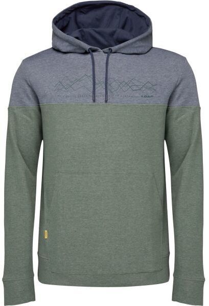 LOAP ECVON Pánska mikina, zelená, veľkosť