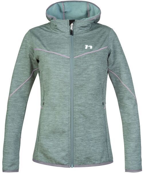 Hannah DAGNYS HOODY Dámska mikina, svetlo zelená, veľkosť