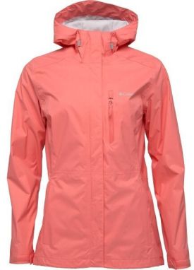 Columbia W POURING ADVENTURE Dámska outdoorová bunda, ružová, veľkosť