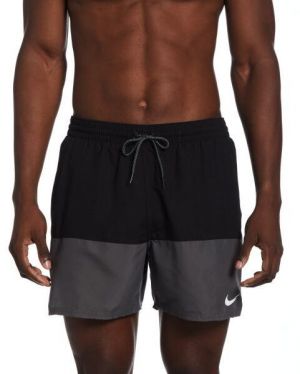Nike SPLIT 5 Pánske plavecké šortky, čierna, veľkosť
