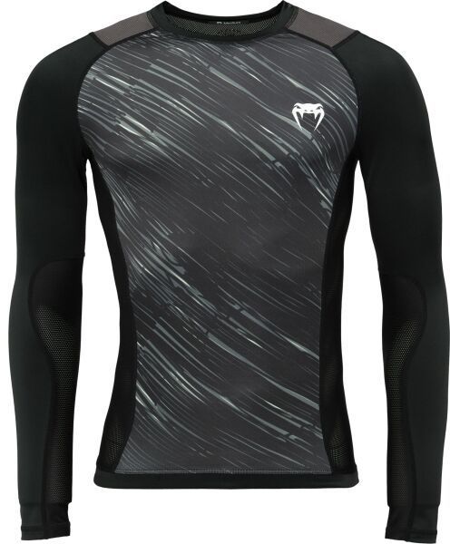 Venum RAPID LONG SLEEVE RASHGUARD Kompresné tričko, čierna, veľkosť