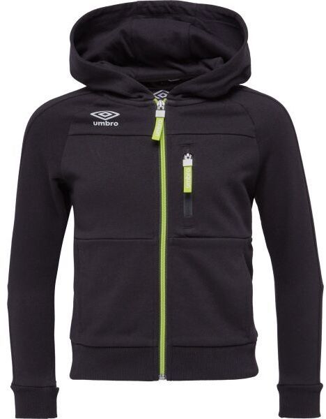 Umbro FLETCHER Chlapčenská mikina, čierna, veľkosť 140-146