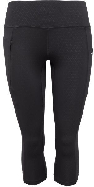 Northfinder TERRA Dámske outdoorové 3/4 legíny, čierna, veľkosť