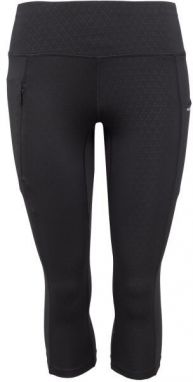 Northfinder TERRA Dámske outdoorové 3/4 legíny, čierna, veľkosť