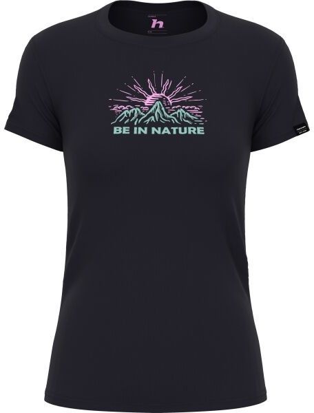 Hannah ADRIA Dámske tričko, čierna, veľkosť