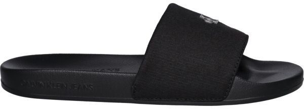 Calvin Klein SLIDE MONOGRAM Dámske šľapky, čierna, veľkosť