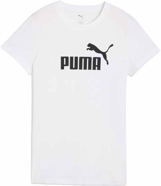 Puma ESSENTIALS N0. 1 LOGO TEE Dámske tričko, biela, veľkosť