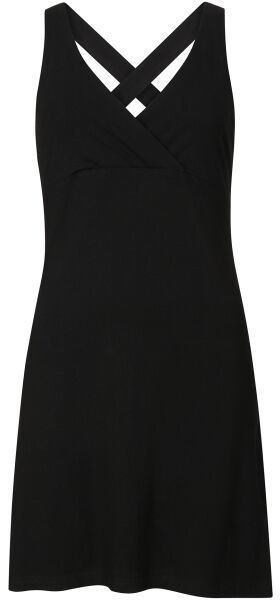 PROGRESS EMILY Dámske športové šaty s bambusom, čierna, veľkosť