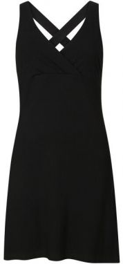 PROGRESS EMILY Dámske športové šaty s bambusom, čierna, veľkosť