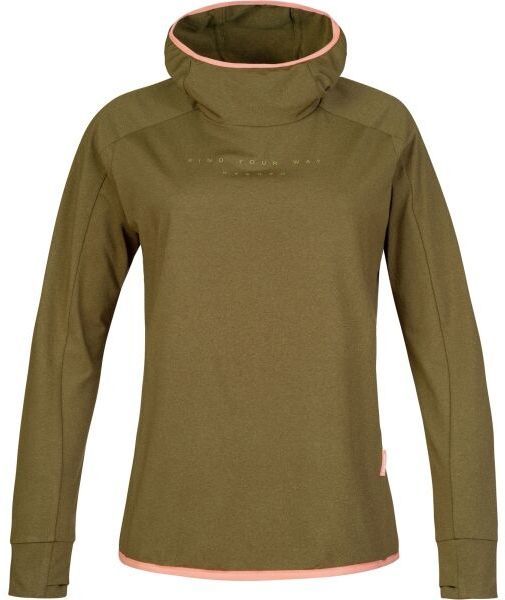 Hannah NYMA HOODY Dámska mikina, khaki, veľkosť
