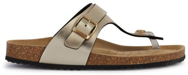 Geox D BRIONIA K Dámske žabky, zlatá, veľkosť