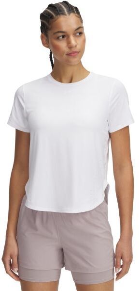 Under Armour LAUNCH ELITE Dámske tričko, biela, veľkosť M