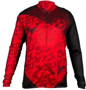 HAVEN STRATO MEN Pánsky zateplený dres, červená, veľkosť