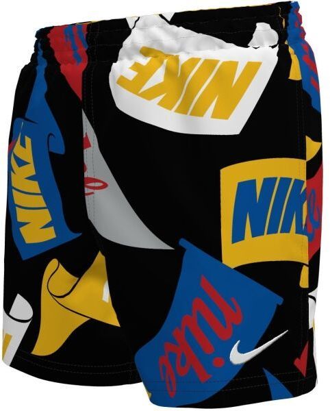 Nike NIKE TOSSED FLAGS Chlapčenské plavky, čierna, veľkosť