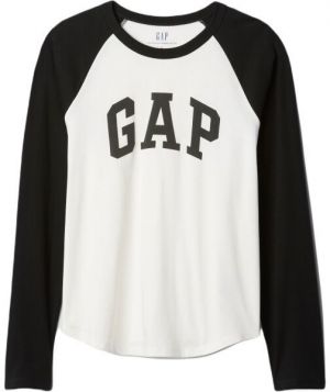 GAP VINTAGE CREW LOGO Dámske tričko, biela, veľkosť