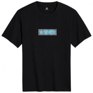 Converse ARCHIVE BOX TEE Pánske tričko, čierna, veľkosť