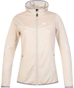 Hannah DAGNYS HOODY Dámska mikina, béžová, veľkosť