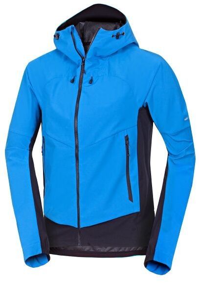 Northfinder CIRO Pánska hybridná softshellová bunda, modrá, veľkosť