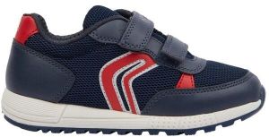 Geox ALBEN Chlapčenské voľnočasové topánky, tmavo modrá, veľkosť