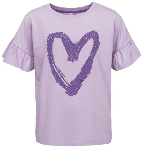 Lewro BABETTE Dievčenské tričko, fialová, veľkosť 152-158