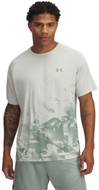 Under Armour TECH FADE Pánske tričko, svetlo zelená, veľkosť S
