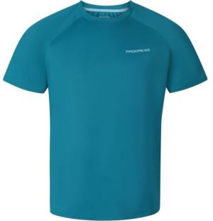 PROGRESS DRIVER Pánske tričko na športovanie, tmavě modrá, veľkosť XXL