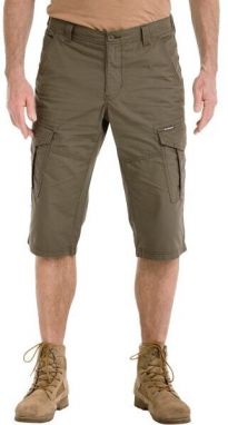BUSHMAN PAARL Pánske krátke nohavice, khaki, veľkosť