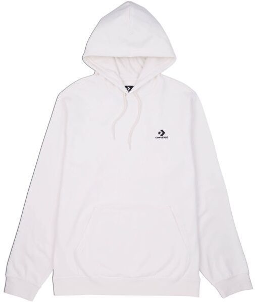 Converse STANDARD UNI FIT  STAR CHEV EMB Unisex mikina, biela, veľkosť