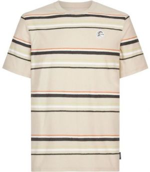 O'Neill O'RIGINALS STRIPE Pánske tričko, béžová, veľkosť