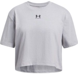 Under Armour RIVAL Dievčenské tričko, sivá, veľkosť M