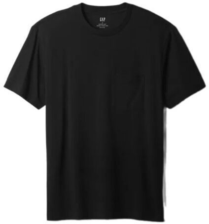 GAP V-ORIGINAL Pánske tričko, čierna, veľkosť