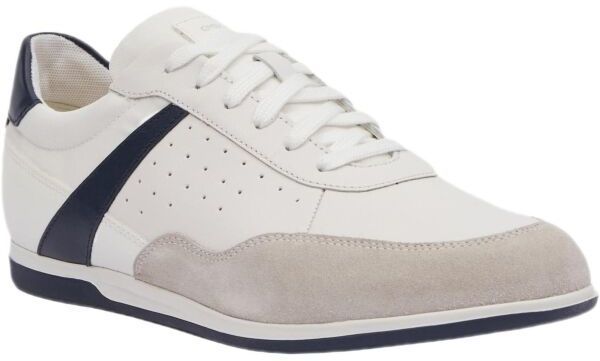 Geox RENAN Pánska vychádzková obuv, biela, veľkosť