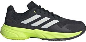 adidas COURTJAM CONTROL 3 M CLY Pánska tenisová obuv, čierna, veľkosť 42 2/3